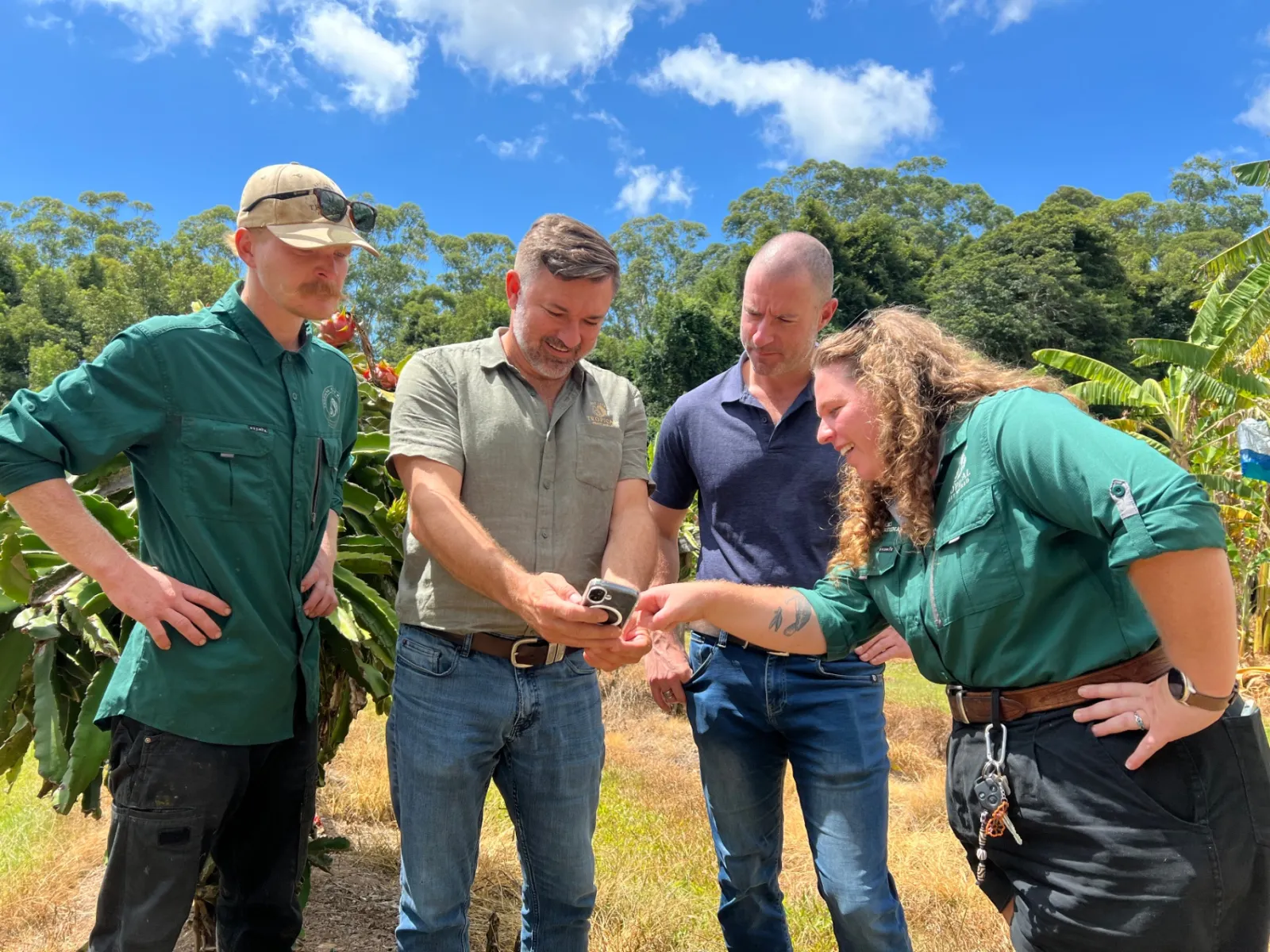 Warren Orsmond at Tropical Fruit World