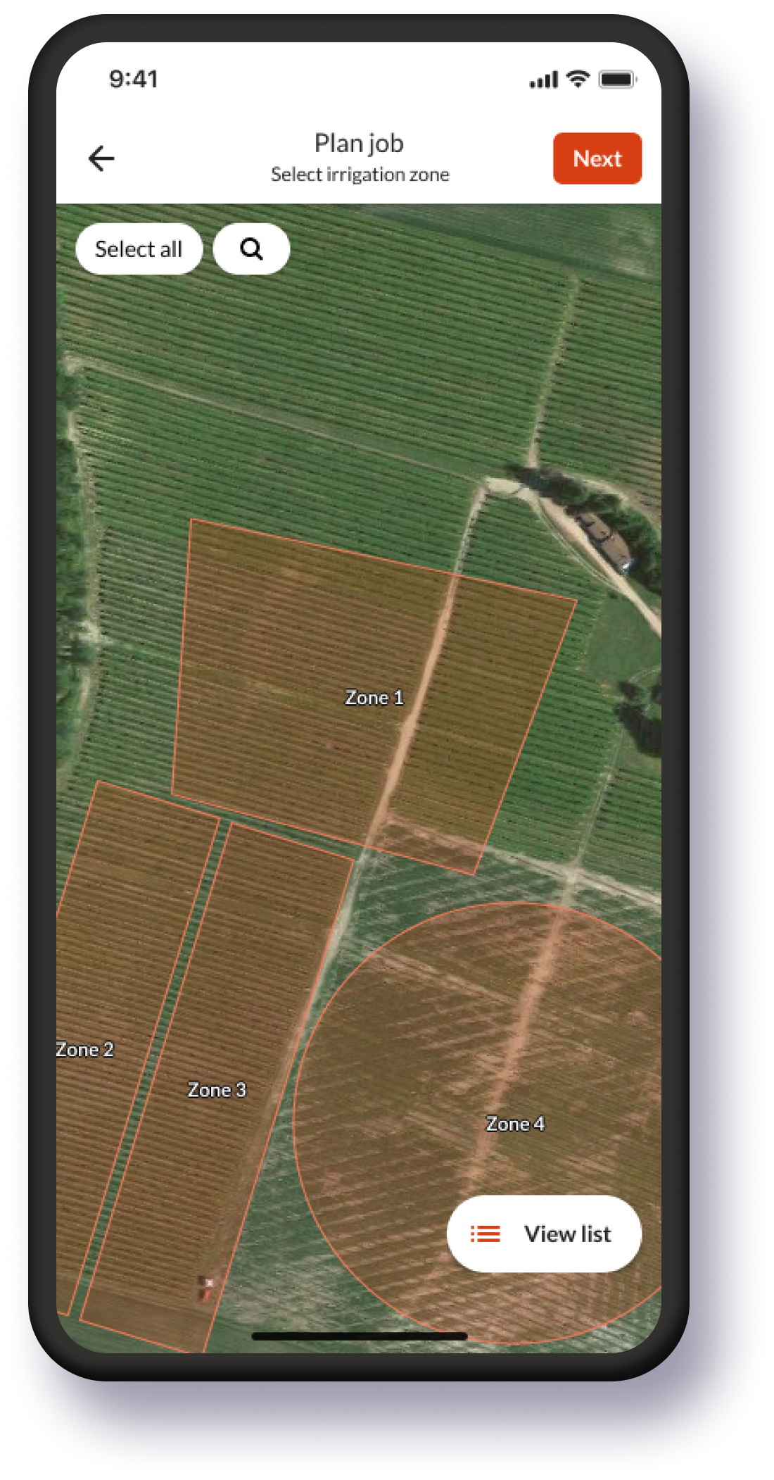 irrigation system