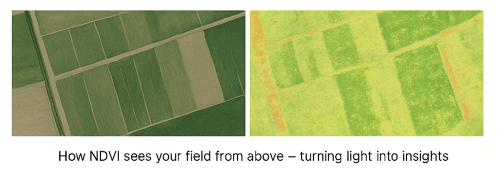 How NDVI sees your fields. Farmable AI