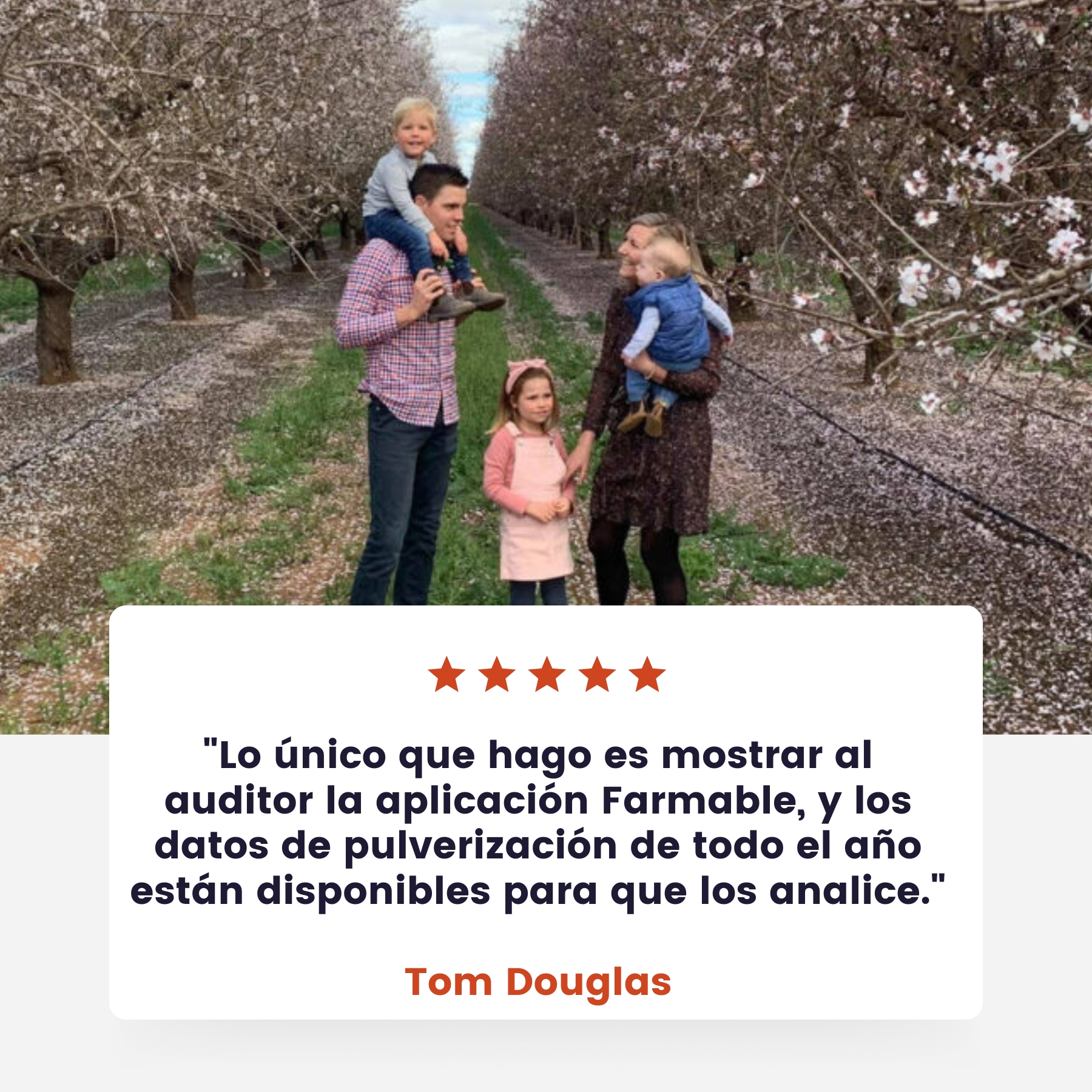 Tom Douglas - Agricultor